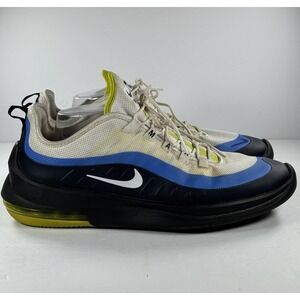 Nike Air Max Axis Men's Size 11.5 White Blue Black Athletic Running Shoes M0202